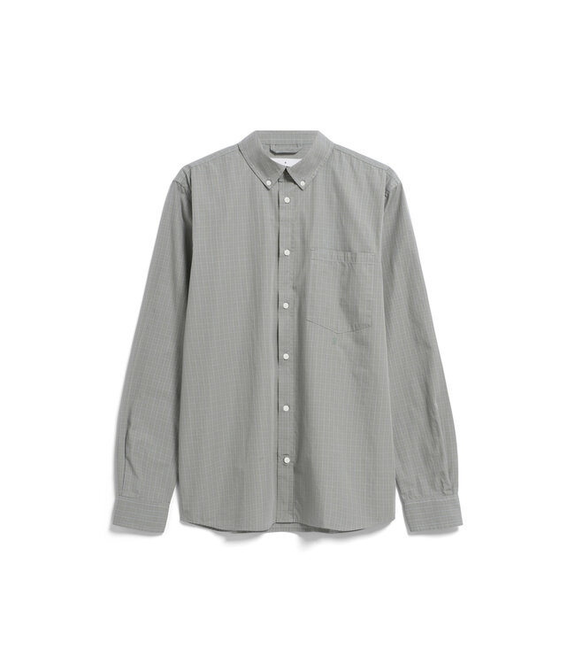 ARMEDANGELS •• Overhemd MAARCES | grey green-lavender light