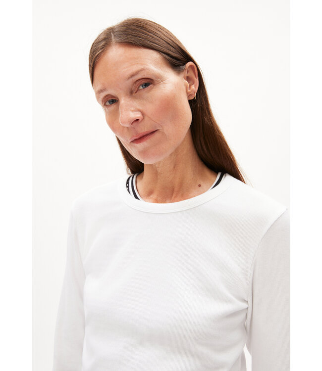 ARMEDANGELS •• Trui AALIA | White