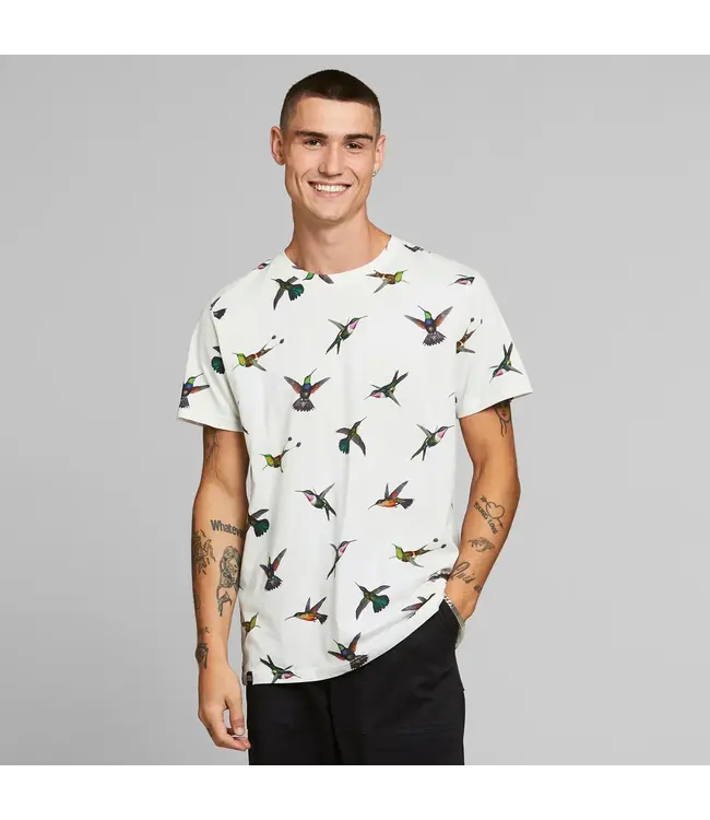 DEDICATED. •• T-shirt Stockholm Hummingbirds| Off white