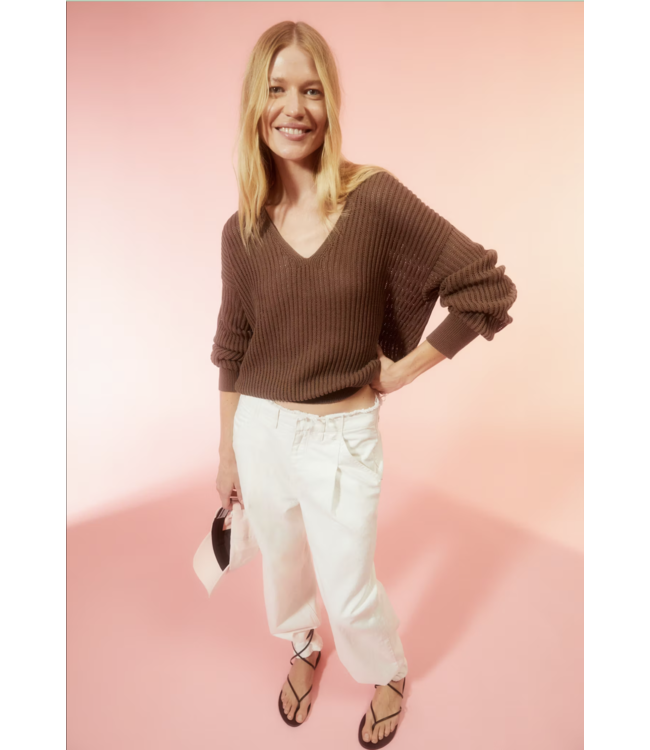 ARMEDANGELS •• Trui RANAA CROCHET LINO | Nutshell