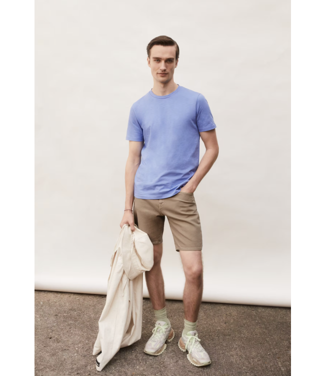 ARMEDANGELS •• t-shirt JAAMEL STRUCTURE | Blue Bloom