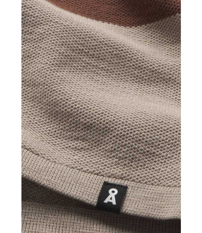 ARMEDANGELS •• Trui TOLAA STRIPES | Sand Stone- Nutshell