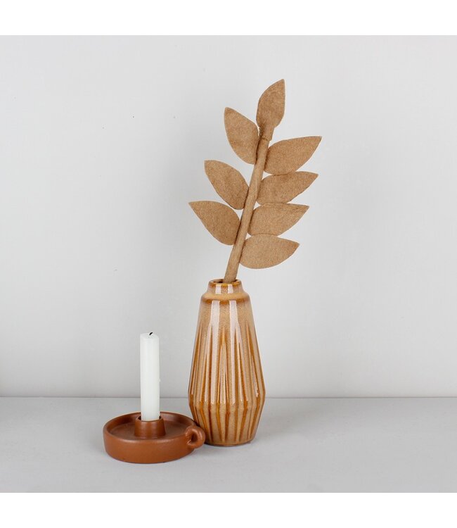 SJAAL MET VERHAAL  •• Tak decoratie Beige van vilt