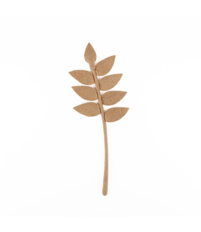 SJAAL MET VERHAAL  •• Tak decoratie Beige van vilt