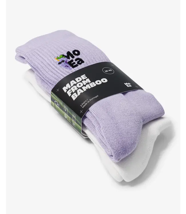 MoEa •• bamboo socks x2 pairs | grapes bundle