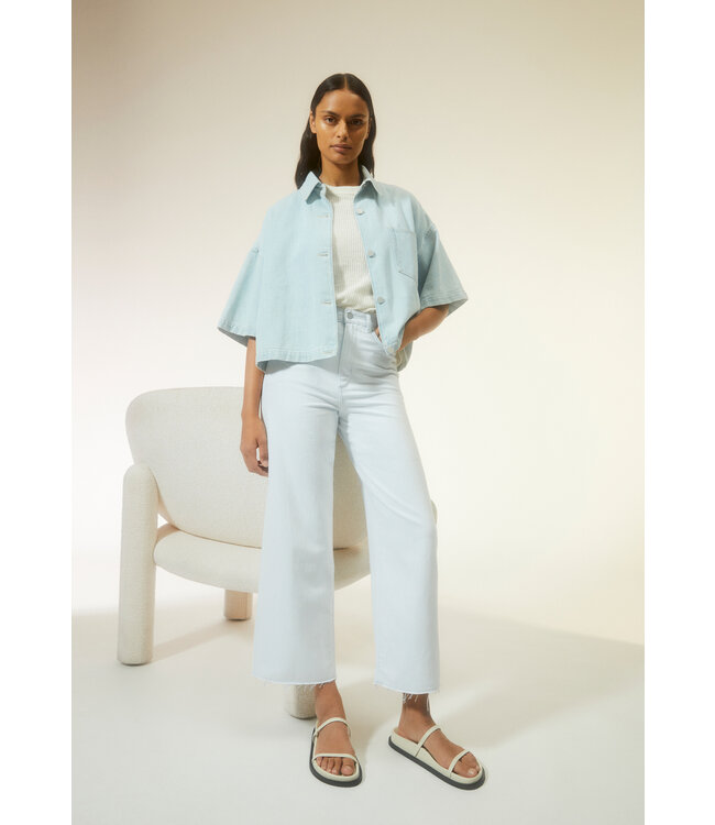 ARMEDANGELS •• ENIJAA CROPPED | Blue White