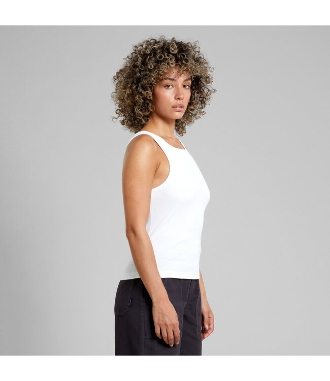 DEDICATED. •• Rib Top Valdermarsvik | White