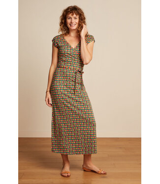 KING LOUIE •• Mira Maxi Dress Rondine | Ponderosa Green