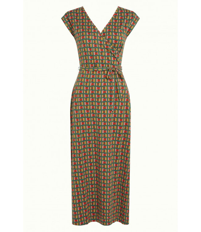 KING LOUIE •• Mira Maxi Dress Rondine | Ponderosa Green