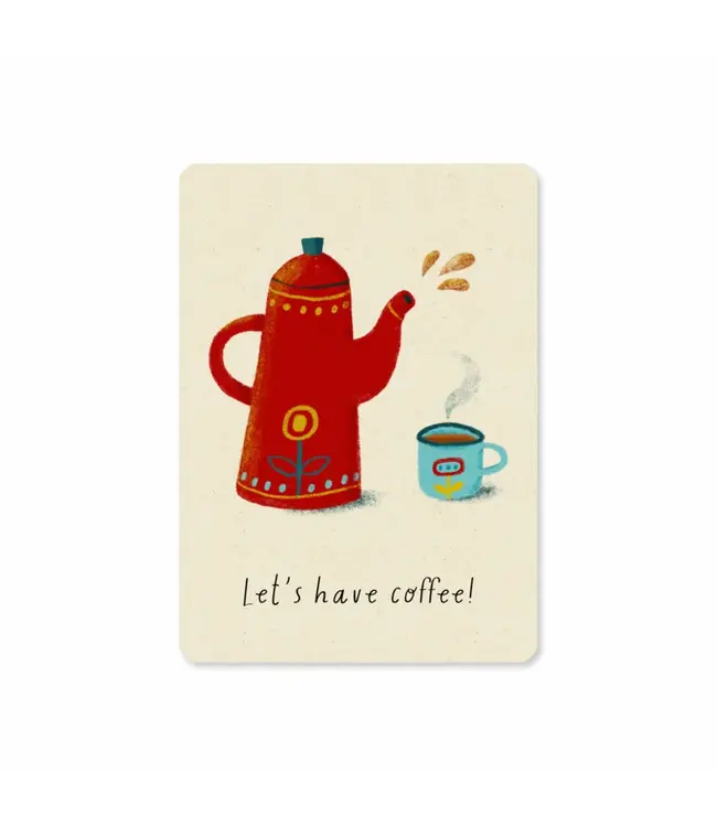 Illu-ster •• Ansichtkaart | Fancy a cuppa?