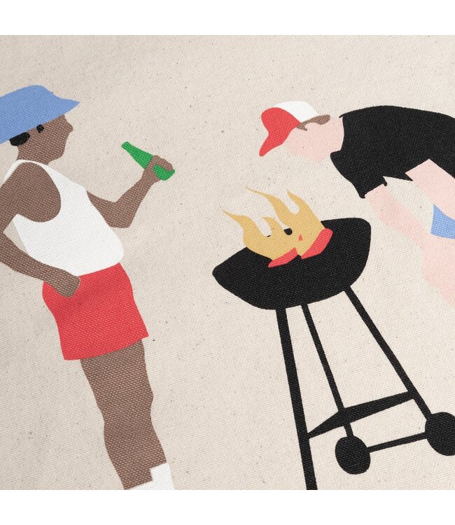 DEDICATED. •• Tote Bag Torekov | BBQ Off White