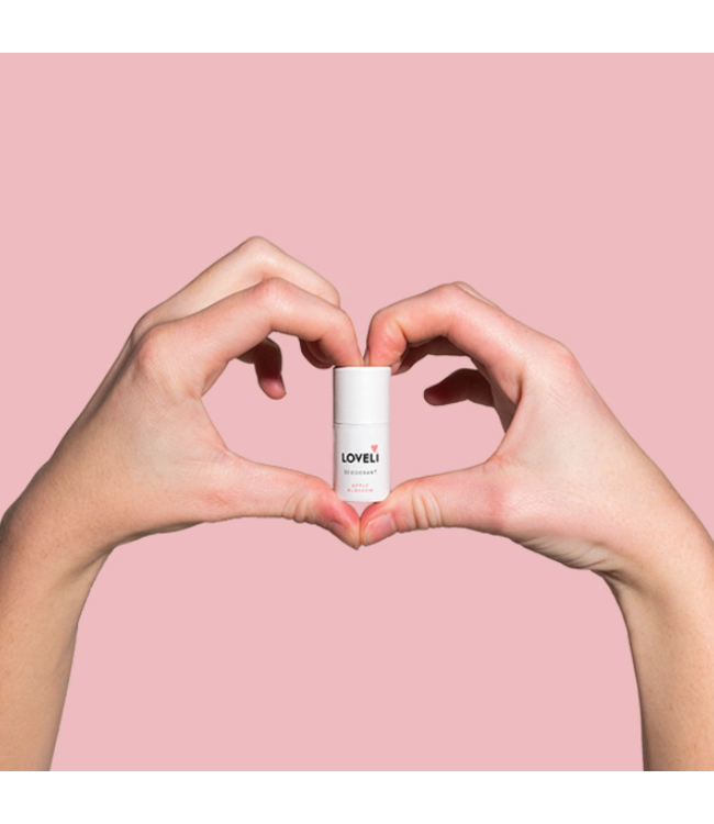LOVELI •• Deodorant Apple Blossom ~ zonder aluminium