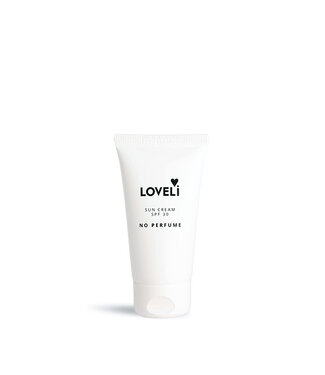 LOVELI •• Sun cream SPF 30 - Travel size | No perfume