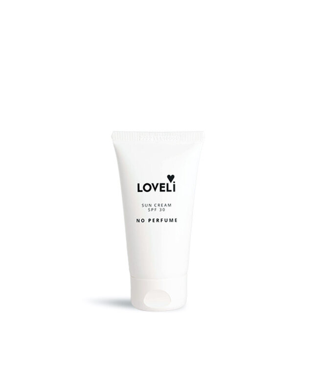 LOVELI •• Sun cream SPF 30 - Travel size | No perfume