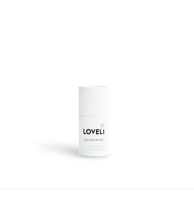 LOVELI •• Deodorant Cucumber & Aloe Vera ~ zonder aluminium