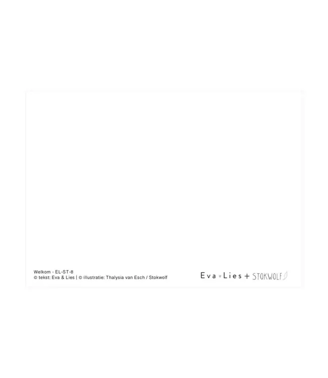 Stokwolf •• postkaart | Welkom