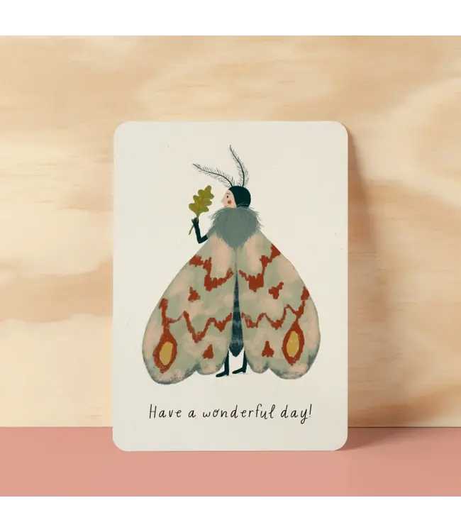 Illu-ster •• Ansichtkaart | have a Wonderful day