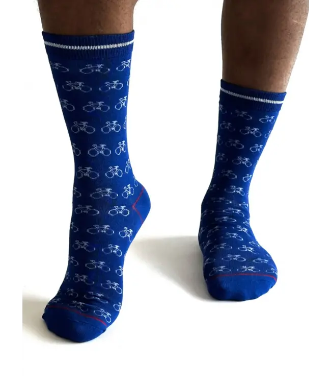 THOUGHT  •• Heren sokken PEYTON BIKE | Navy