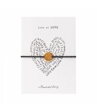 A BEAUTIFUL STORY •• Sieraden Postcard ZW Liefde