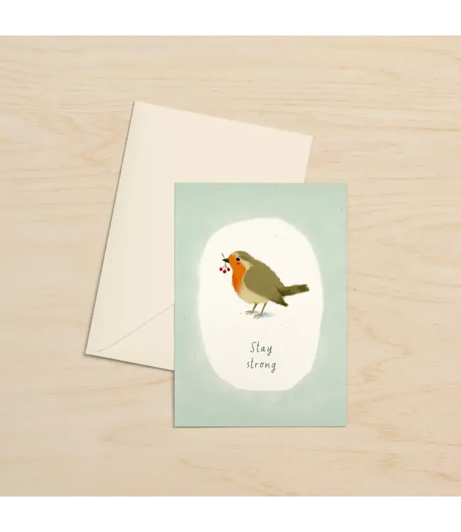 Illu-ster •• Greeting card | Stay strong