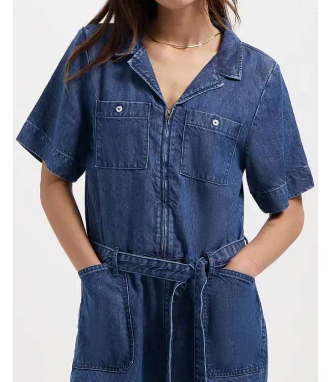 KUYICHI •• June Boilersuit | Worker Blue
