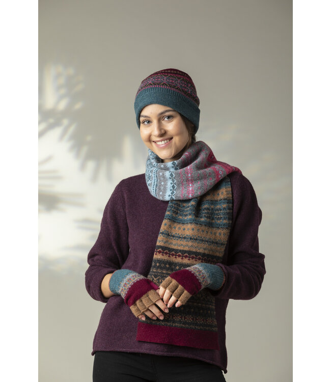 ERIBÉ •• Alloa Fingerless Gloves | Velvet