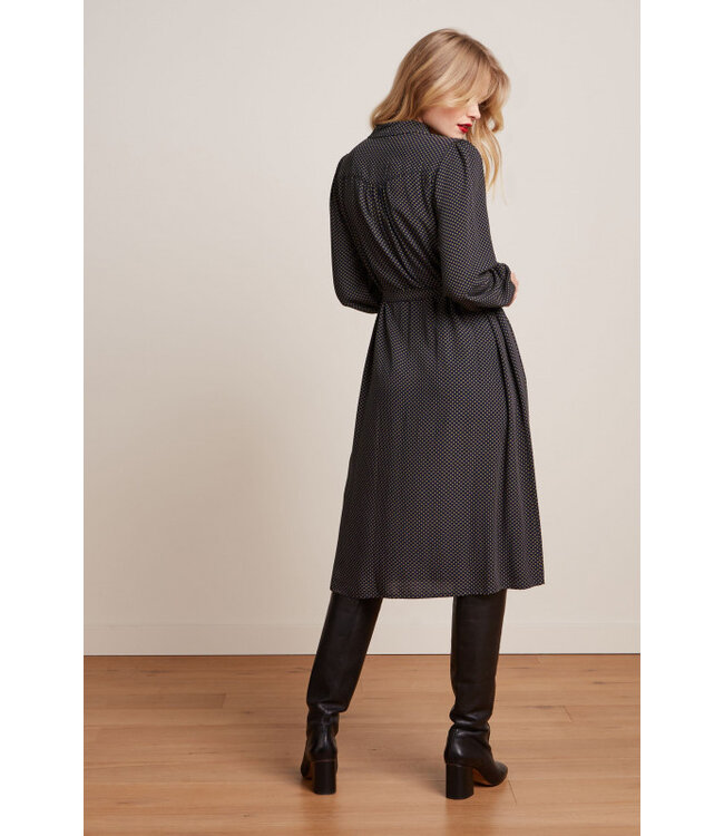 KING LOUIE •• Carina Dress Piper | Evening Blue