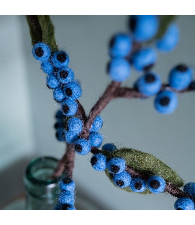 SJAAL MET VERHAAL  •• Tak Bes Blauw