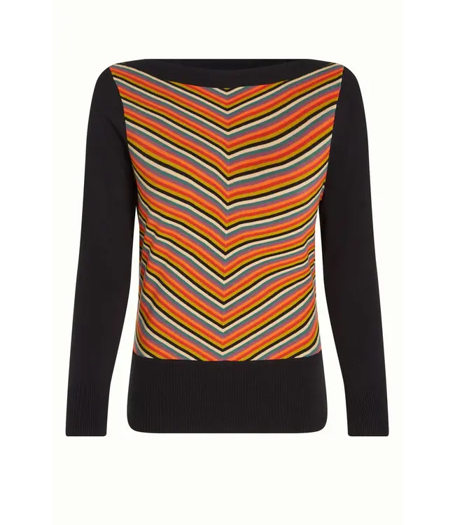 KING LOUIE •• Ivy Top Vida | Black