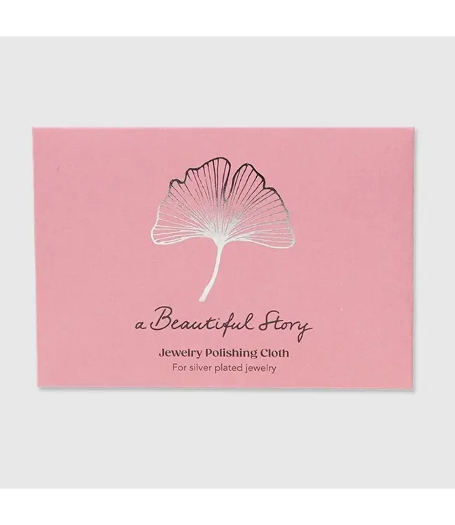 A BEAUTIFUL STORY •• Polishing cloth for silver jewelry