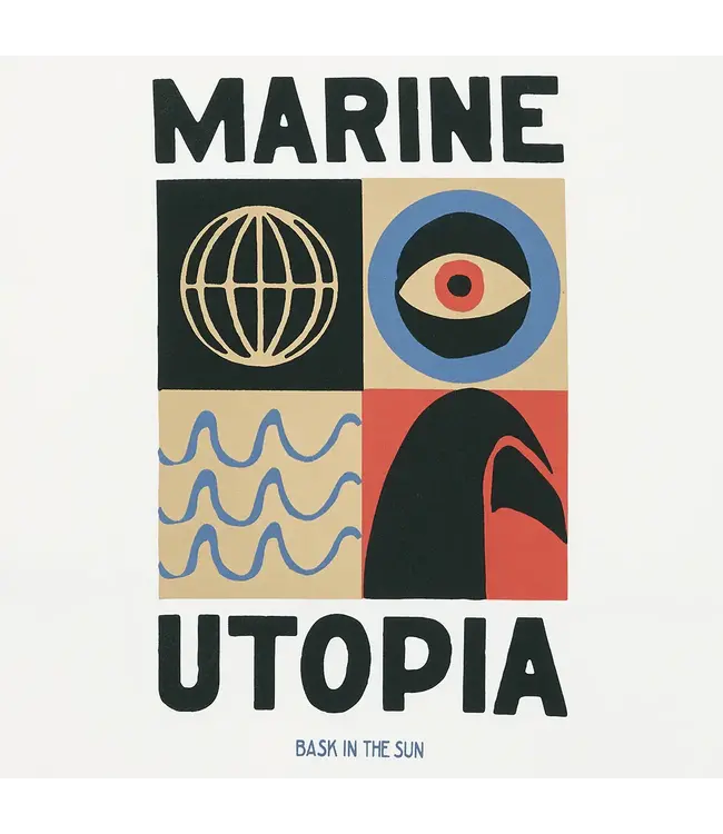 BASK IN THE SUN •• Shirt natural MARINE UTOPIA