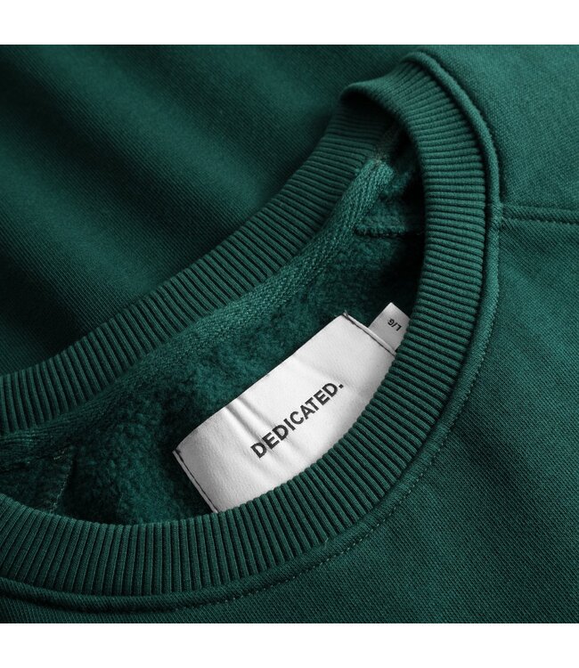 DEDICATED. •• Sweatshirt Malmoe Retro Bike | Dark Green