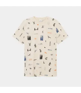 DEDICATED. •• T-shirt Stockholm In The Woods | Oat White