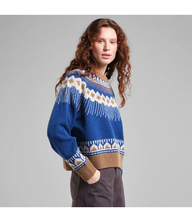 DEDICATED. •• Sweater Senja Fair Isle | Royal Blue