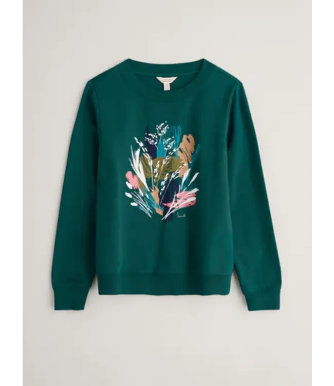 SEASALT CORNWALL •• Bright Wave sweatshirt | Towan Grasslands Loch