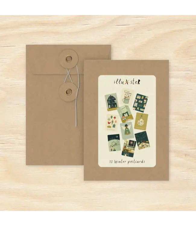 Illu-ster •• Set | 10 Winter Postcards
