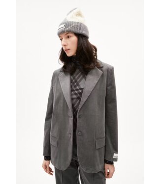 ARMEDANGELS •• Corduroy Blazer BENAAI | Iron cast