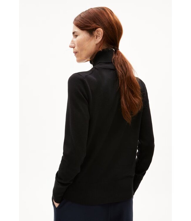 ARMEDANGELS •• Coltrui AATHIA | Black ~ in bio-katoen breisel