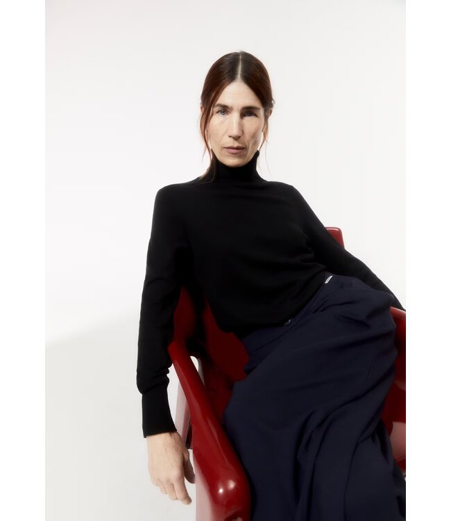 ARMEDANGELS •• Coltrui AATHIA | Black ~ in bio-katoen breisel