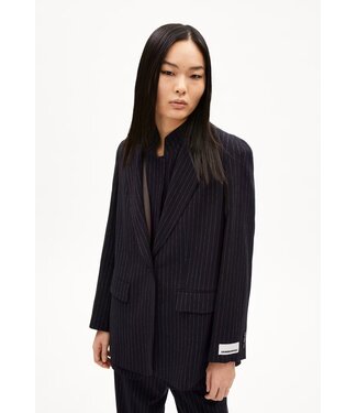 ARMEDANGELS •• Blazer MIKAALA PINSTRIPE | Night sky- white