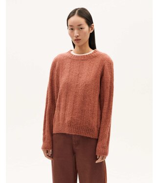 THINKING MU •• Sweater Layan | Clay