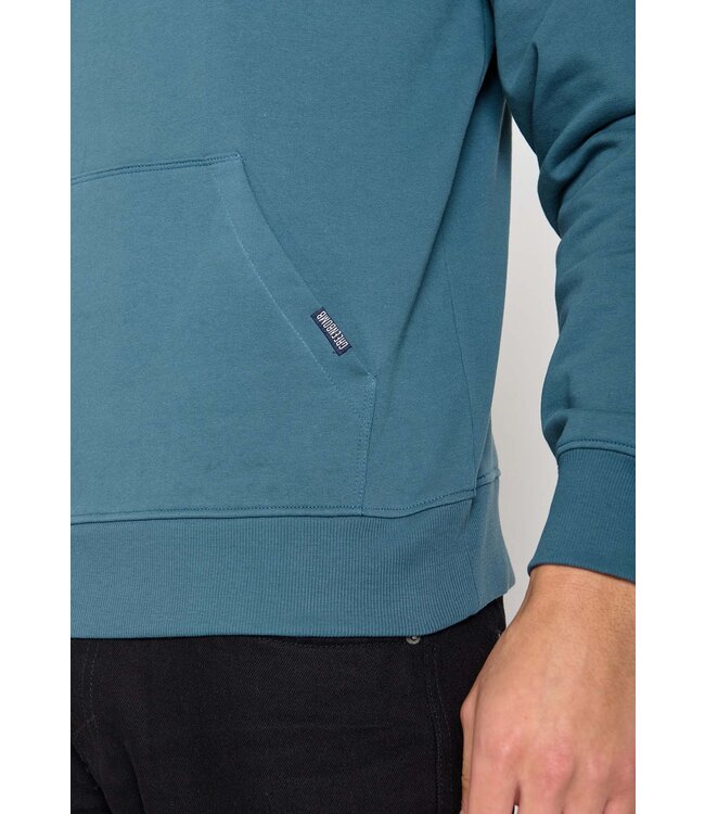 GREENBOMB •• Hoodie Joy Nature Wood Camp | Blue Stone