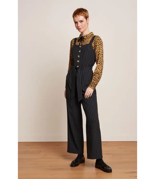 KING LOUIE •• Ella Blouse Tigre | Golden Brown