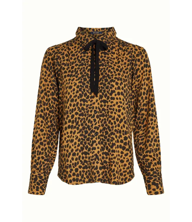 KING LOUIE •• Ella Blouse Tigre | Golden Brown