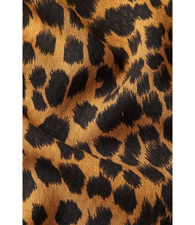 KING LOUIE •• Ella Blouse Tigre | Golden Brown