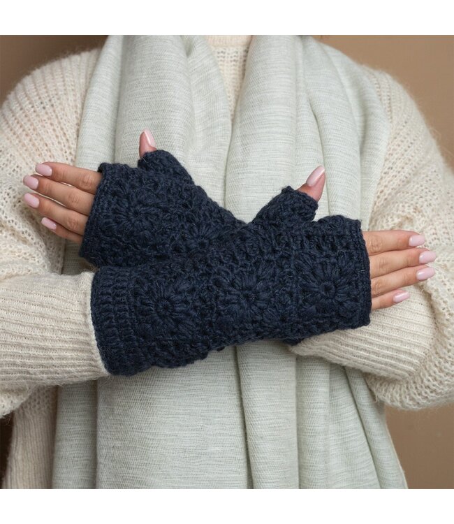 SJAAL MET VERHAAL  •• Handwarmers Granny Square | diverse kleuren