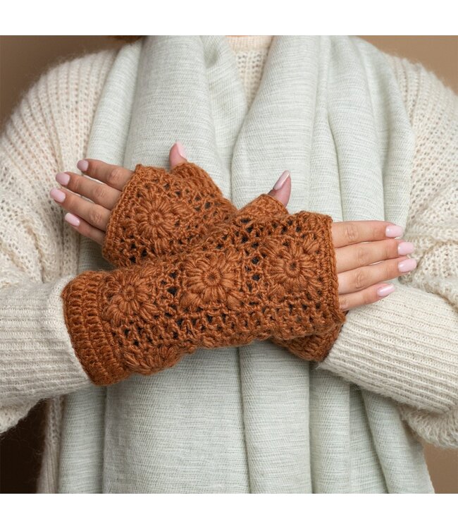 SJAAL MET VERHAAL  •• Handwarmers Granny Square | diverse kleuren
