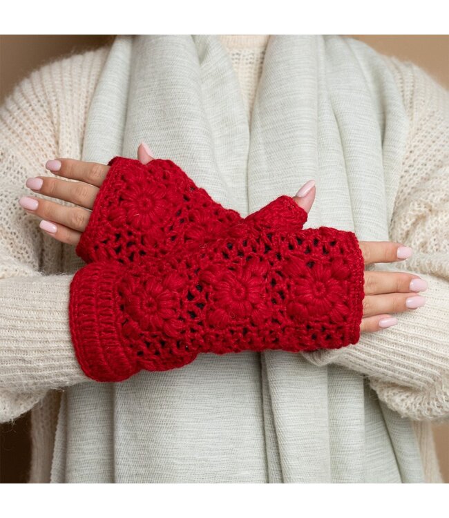 SJAAL MET VERHAAL  •• Handwarmers Granny Square | diverse kleuren