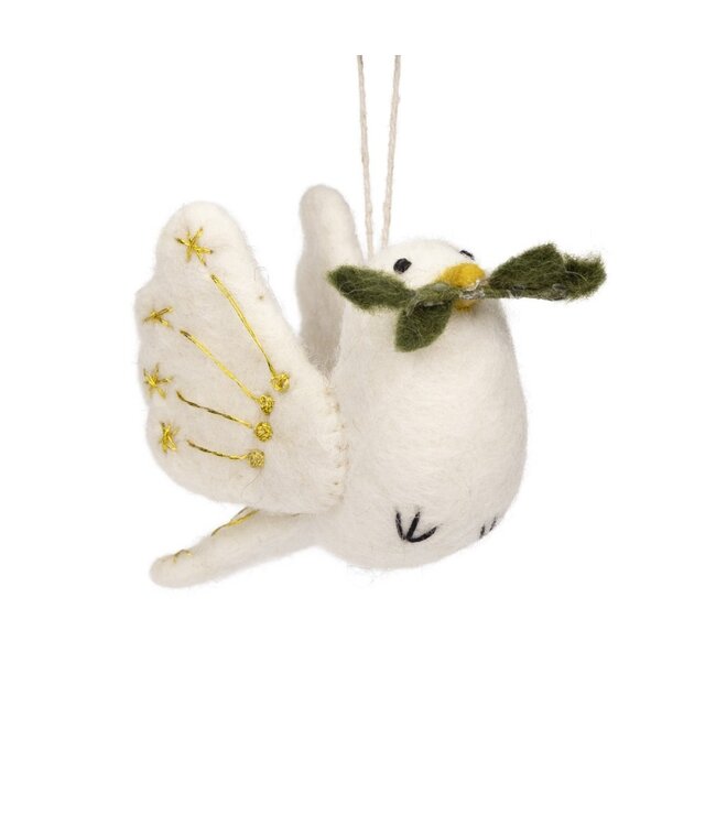 SJAAL MET VERHAAL  •• Vredesduif met Olijftakje