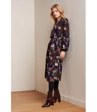 KING LOUIE •• Carina Dress Rising | Evening blue